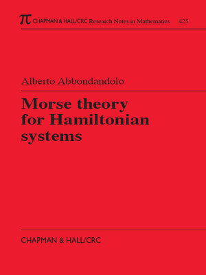 cover image of Morse Theory for Hamiltonian Systems